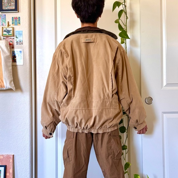 Vintage Y2K Tan Rainforest Jacket - Picture 3 of 7